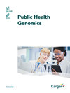 Public Health Genomics雜志封面